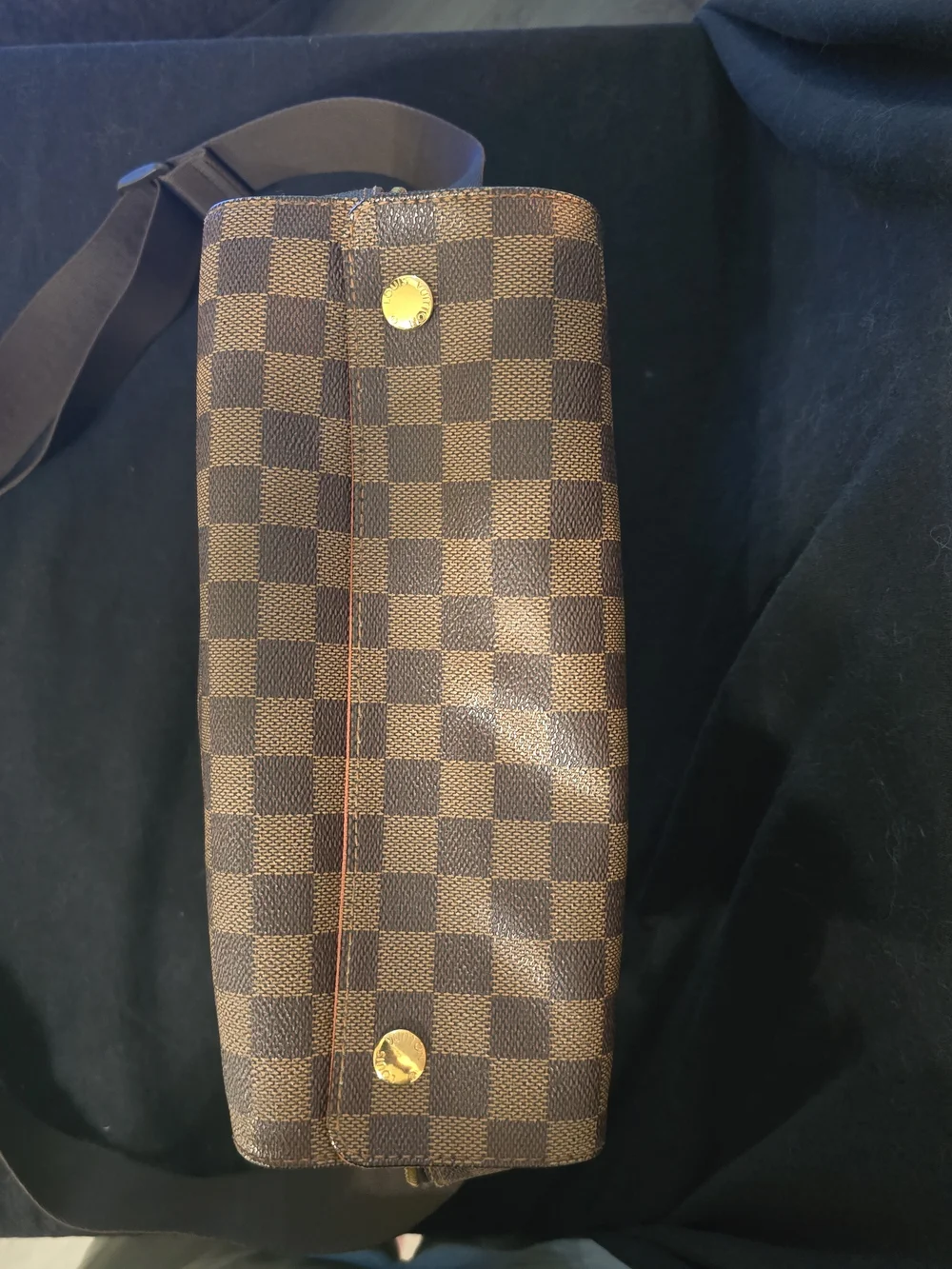 Louis Vuitton Damier Ebene Canvas Messenger Bag